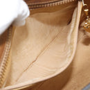 GUCCI Micro GG Canvas Hand Bag Beige Gold Auth ki6766-20