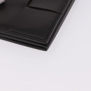 BOTTEGA VENETA MAXI INTRECCIATO Clutch Bag Leather Dark Brown Gold Auth ki6767M-8