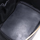 CHANEL COCO Mark Vanity Hand Bag Caviar Skin Black Gold CC Auth ki6768SAV-17