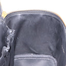 CHANEL COCO Mark Vanity Hand Bag Caviar Skin Black Gold CC Auth ki6768SAV-18