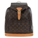 LOUIS VUITTON Monogram Montsouris GM Backpack M51135 LV Auth ki6770SAM-13