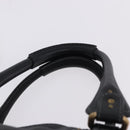 Chloe Paddington Hand Bag Leather Black Gold Silver Auth ki6773M-8