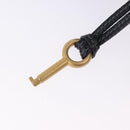 Chloe Paddington Hand Bag Leather Black Gold Silver Auth ki6774M-17