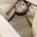Chloe Paddington Hand Bag Leather Beige Gold Silver Auth ki6776M-24
