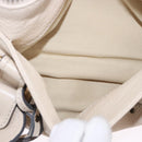 Chloe Paddington Hand Bag Leather Beige Gold Silver Auth ki6776M-25