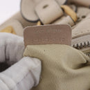 Chloe Paddington Hand Bag Leather Beige Gold Silver Auth ki6776M-11
