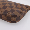 LOUIS VUITTON Damier Ebene Pochette Accessoires Pouch N41206 LV Auth ki6780V-14