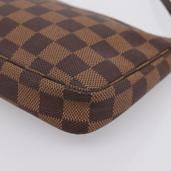 LOUIS VUITTON Damier Ebene Pochette Accessoires Pouch N41206 LV Auth ki6780V