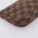 LOUIS VUITTON Damier Ebene Pochette Accessoires Pouch N41206 LV Auth ki6780V-17