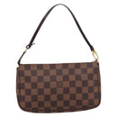 LOUIS VUITTON Damier Ebene Pochette Accessoires Pouch N41206 LV Auth ki6780V-2