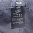 FENDI Zucca Canvas Baseball Cap Black Auth ki6782M-8