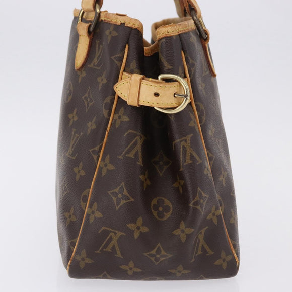 LOUIS VUITTON Monogram Batignolles Vertical Tote Bag M51153 LV Auth ki6784