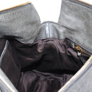 Miu Miu Hand Bag Leather 2way Gray Gold Auth ki6785M-22