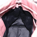 Miu Miu Hand Bag Leather 2way Pink Silver Auth ki6786M-20