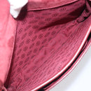 CARTIER Must Line Shoulder Bag Leather Bordeaux Gold Auth ki6787A-21