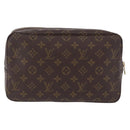 LOUIS VUITTON Monogram Trousse Toilette 28 Clutch Bag M47522 LV Auth ki6788V-2