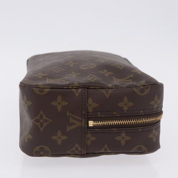 LOUIS VUITTON Monogram Trousse Toilette 28 Clutch Bag M47522 LV Auth ki6788V