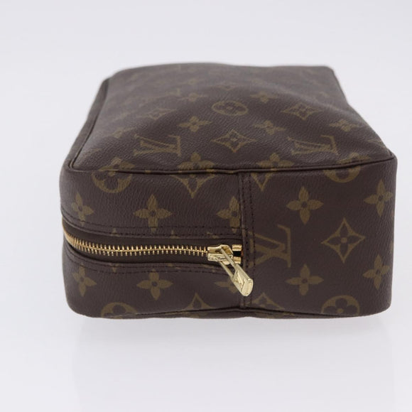 LOUIS VUITTON Monogram Trousse Toilette 28 Clutch Bag M47522 LV Auth ki6788V