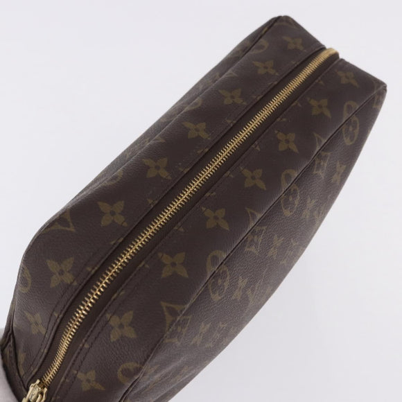 LOUIS VUITTON Monogram Trousse Toilette 28 Clutch Bag M47522 LV Auth ki6788V
