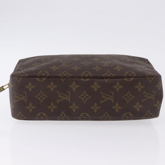 LOUIS VUITTON Monogram Trousse Toilette 28 Clutch Bag M47522 LV Auth ki6788V