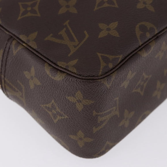 LOUIS VUITTON Monogram Trousse Toilette 28 Clutch Bag M47522 LV Auth ki6788V