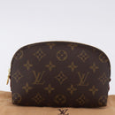LOUIS VUITTON Pochette Cosmetic PM Cosmetic Pouch M47515 LV Auth ki6790V-12
