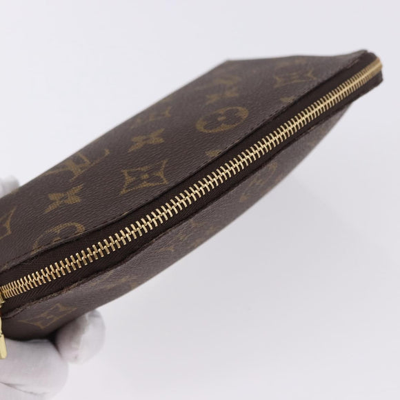 LOUIS VUITTON Pochette Cosmetic PM Cosmetic Pouch M47515 LV Auth ki6790V