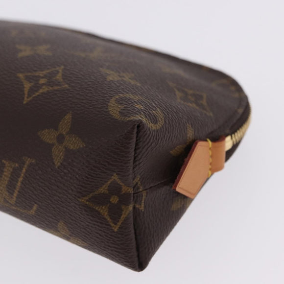 LOUIS VUITTON Pochette Cosmetic PM Cosmetic Pouch M47515 LV Auth ki6790V