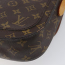 LOUIS VUITTON Monogram Saint Cloud GM Shoulder Bag M51242 LV Auth ki6791-18