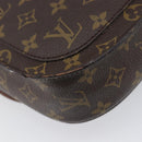 LOUIS VUITTON Monogram Saint Cloud GM Shoulder Bag M51242 LV Auth ki6791-19