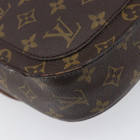 LOUIS VUITTON Monogram Saint Cloud GM Shoulder Bag M51242 LV Auth ki6791