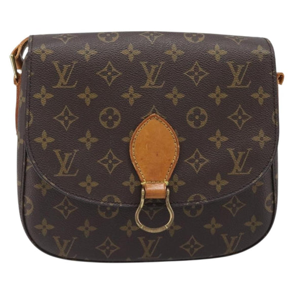 LOUIS VUITTON Monogram Saint Cloud GM Shoulder Bag M51242 LV Auth ki6791
