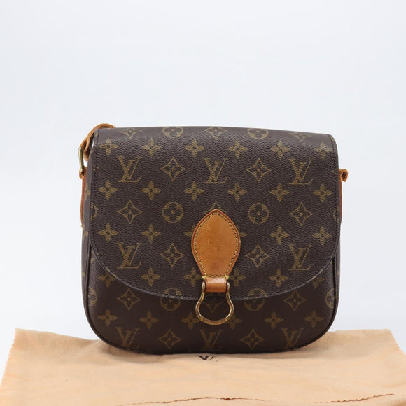 LOUIS VUITTON Monogram Saint Cloud GM Shoulder Bag M51242 LV Auth ki6791