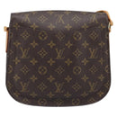 LOUIS VUITTON Monogram Saint Cloud GM Shoulder Bag M51242 LV Auth ki6791-2