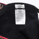 FENDI Zucca Canvas Cap Brown Black Auth ki6793M-14