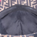 FENDI Zucca Canvas Cap Brown Black Auth ki6793M-12