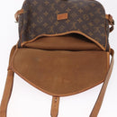 LOUIS VUITTON Monogram Saumur 30 Shoulder Bag M42256 LV Auth ki6796-25