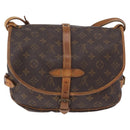 LOUIS VUITTON Monogram Saumur 30 Shoulder Bag M42256 LV Auth ki6796-2