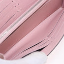 LOUIS VUITTON Epi Portefeuille Sarah Wallet Rose Valerine M61216 LV Auth ki6797V-21