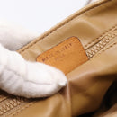 CELINE Macadam Canvas Shoulder Bag PVC Beige Gold Auth ki6798V-12