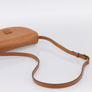 CELINE Macadam Canvas Shoulder Bag PVC Beige Gold Auth ki6798V-7