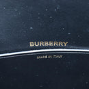BURBERRY Nova Check Shoulder Bag Canvas Red Gold Auth ki6799M-22