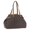 LOUIS VUITTON Monogram Batignolles Horizontal Tote Bag M51154 LV Auth ki6802-1