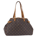 LOUIS VUITTON Monogram Batignolles Horizontal Tote Bag M51154 LV Auth ki6802-13