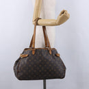 LOUIS VUITTON Monogram Batignolles Horizontal Tote Bag M51154 LV Auth ki6802-24