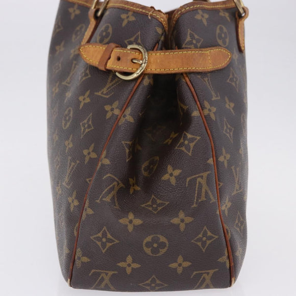 LOUIS VUITTON Monogram Batignolles Horizontal Tote Bag M51154 LV Auth ki6802