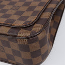 LOUIS VUITTON Damier Ebene Aubagne Shoulder Bag N51129 LV Auth ki6804M-8