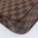 LOUIS VUITTON Damier Ebene Aubagne Shoulder Bag N51129 LV Auth ki6804M-17