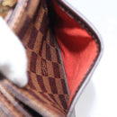 LOUIS VUITTON Damier Ebene Aubagne Shoulder Bag N51129 LV Auth ki6804M-25