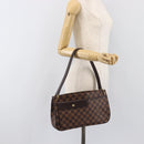 LOUIS VUITTON Damier Ebene Aubagne Shoulder Bag N51129 LV Auth ki6804M-26